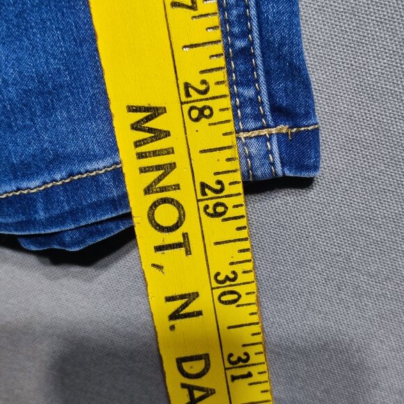 Guess Jeans high-waist skinny Tahiana fit women's size 29 denim blue stretch - Picture 14 of 16